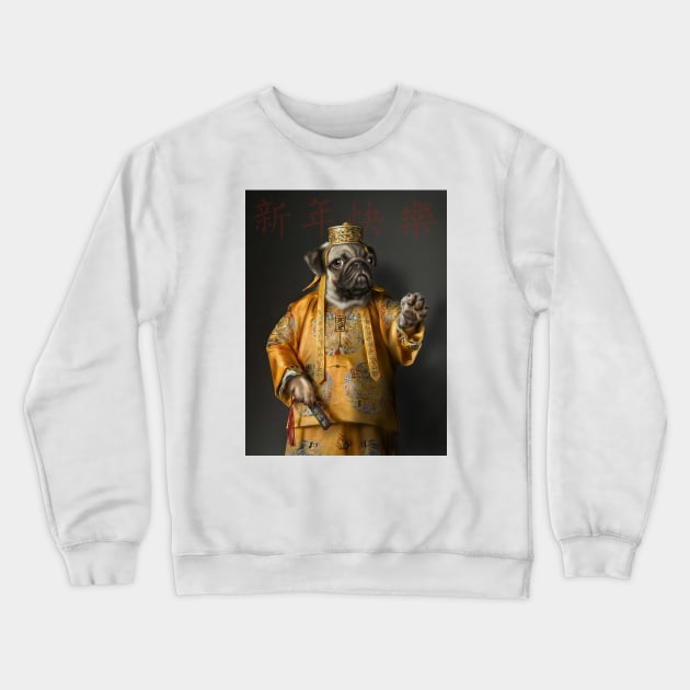 Pugsy Crewneck Sweatshirt by storebuild@hkrmedia.com